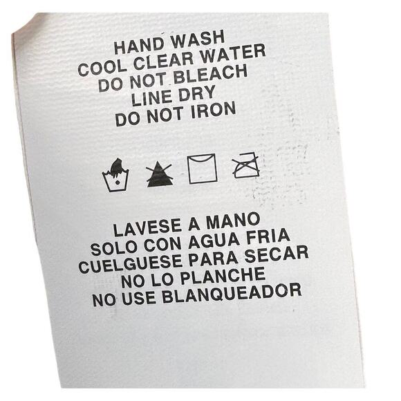 Slim Shaper UPF 50 Black‎ Goldish Brown Animal Print Ruffle Swimwear Top Size 12 - Picture 10 of 10